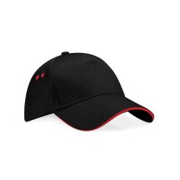 Beechfield Ultimate 5 Panel Cap - Sandwich Peak CB15C Beechfield Ultimate 5 Panel Cap - Sandwich Peak CB15C