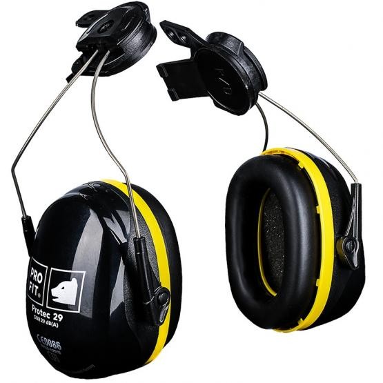 Pro-Fit® Protect 29 Helm-Gehörschutzkapseln, blau, SNR-29 db (A)
