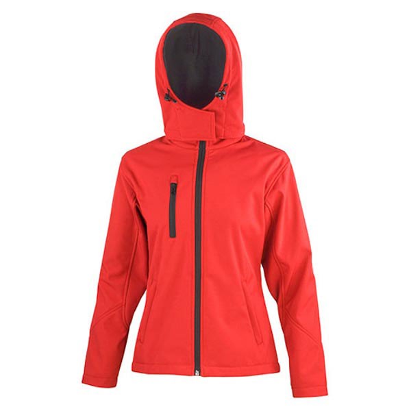 Result Core Ladies` TX Performance Hooded Soft Shell Jacket RT230F
