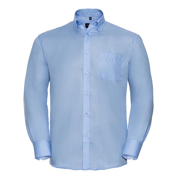 Russell Collection Men`s Long Sleeve Classic Ultimate Non-Iron Shirt Z956