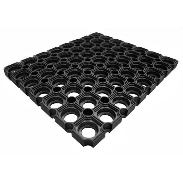 COBA Arbeitsplatzmatte Ringmat Black RM010001