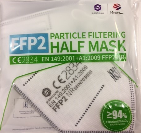 FFP2 Atemschutzmaske 2er Packung