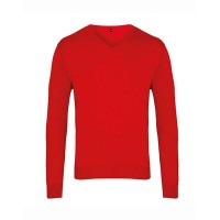 Premier Workwear Men`s V-Neck Knitted Sweater PW694 Premier Workwear Men`s V-Neck Knitted Sweater PW694