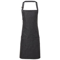 Premier Workwear Jeans Stitch Denim Bib Apron PW126 Premier Workwear Jeans Stitch Denim Bib Apron PW126