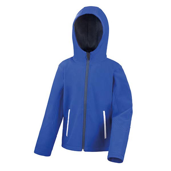 Result Core Youth Hooded Soft Shell Jacket RT224Y