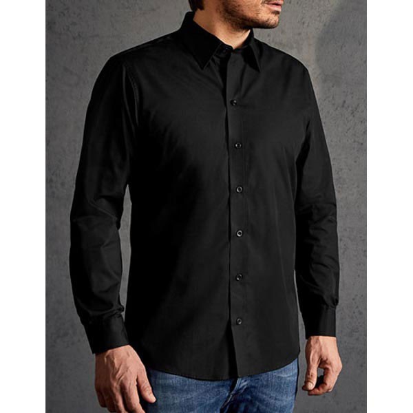 Promodoro Men`s Poplin Shirt Long Sleeve E6310