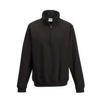 Just Hoods Sophomore 1/4 Zip Sweat JH046 Just Hoods Sophomore 1/4 Zip Sweat JH046