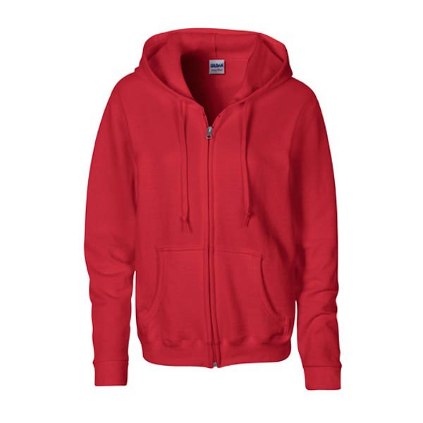 Gildan Heavy Blend™ Ladies` Full Zip Hooded Sweatshirt G18600FL