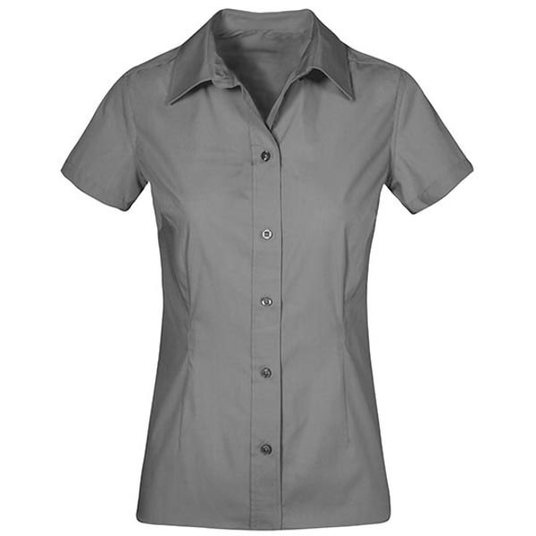 Promodoro Women`s Poplin Shirt Short Sleeve E6305
