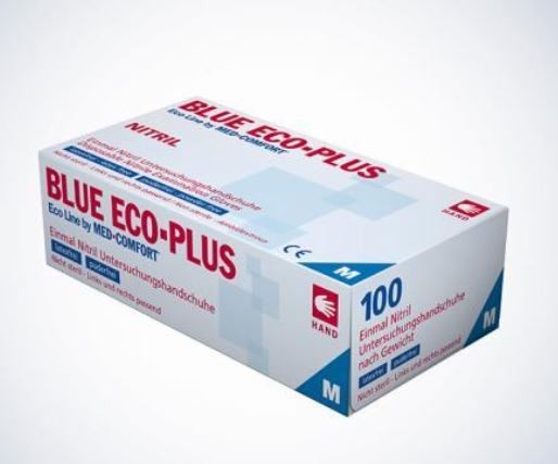 AMPri Nitrilhandschuhe Blue Eco Plus