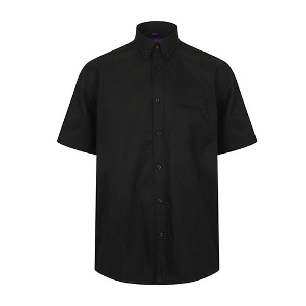 Henbury Men`s Wicking Short Sleeve Shirt W595