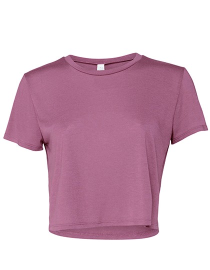 Bella Women's Flowy Cropped Tee BL8882