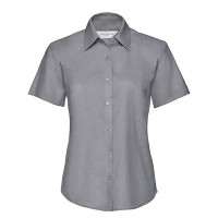 Russell Collection Ladies` Short Sleeve Classic Oxford Shirt Z933F Russell Collection Ladies` Short Sleeve Classic Oxford Shirt Z933F
