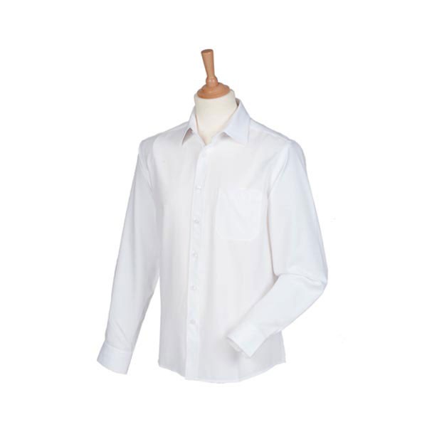 Henbury Men`s Wicking Long Sleeve Shirt W590