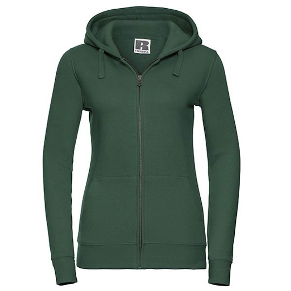 Russell Ladies` Authentic Zipped Hood Jacket Z266F