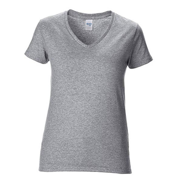 Gildan Premium Cotton® Ladies` V-Neck T-Shirt G4100VL