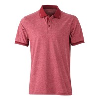 Daiber Men`s Heather Polo JN706 Daiber Men`s Heather Polo JN706