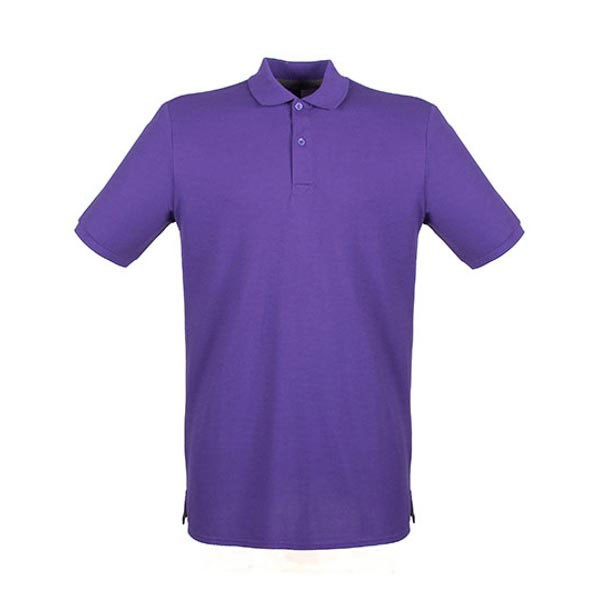 Henbury Modern Fit Cotton Microfine-Piqué Polo Shirt W101