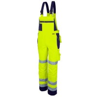 Qualitex Warnschutz Latzhose "PRO WS" 61937tw Qualitex Warnschutz Latzhose "PRO WS" 61937tw