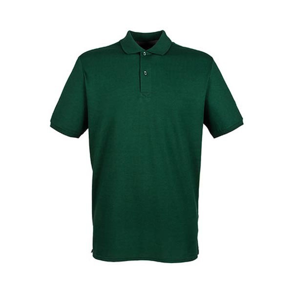 Henbury Modern Fit Cotton Microfine-Piqué Polo Shirt W101