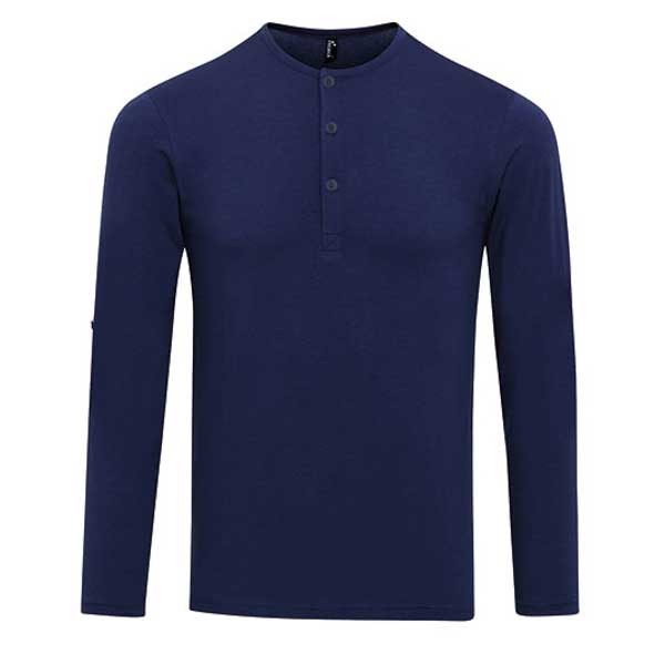 Premier Workwear Mens Long-John Roll Sleeve Tee PW218