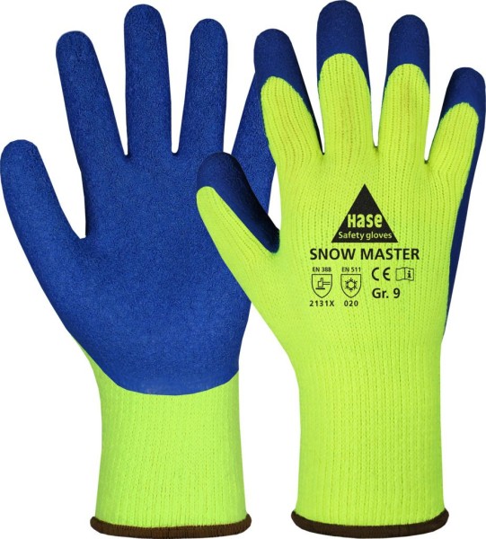 Hase Winter Handschuhe Latex Snow Master
