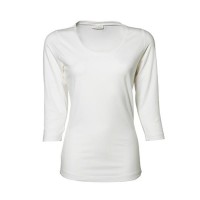 Tee Jays Ladies` Stretch 3/4 Sleeve Tee TJ460 Tee Jays Ladies` Stretch 3/4 Sleeve Tee TJ460