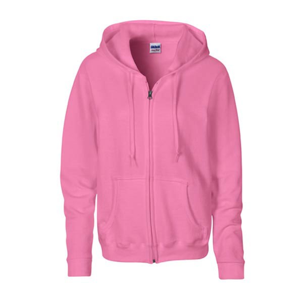 Gildan Heavy Blend™ Ladies` Full Zip Hooded Sweatshirt G18600FL