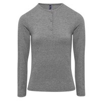 Premier Workwear Womens Long-John Roll Sleeve Tee PW318 Premier Workwear Womens Long-John Roll Sleeve Tee PW318