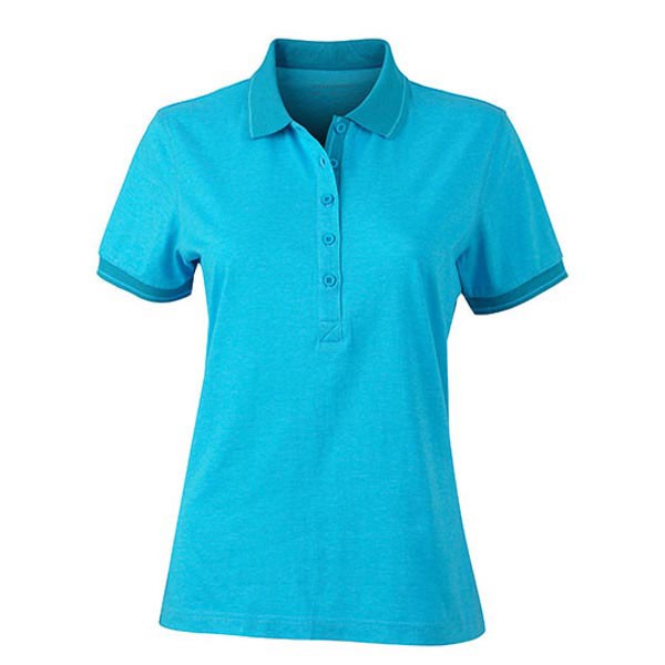 Daiber Ladies` Heather Polo JN705