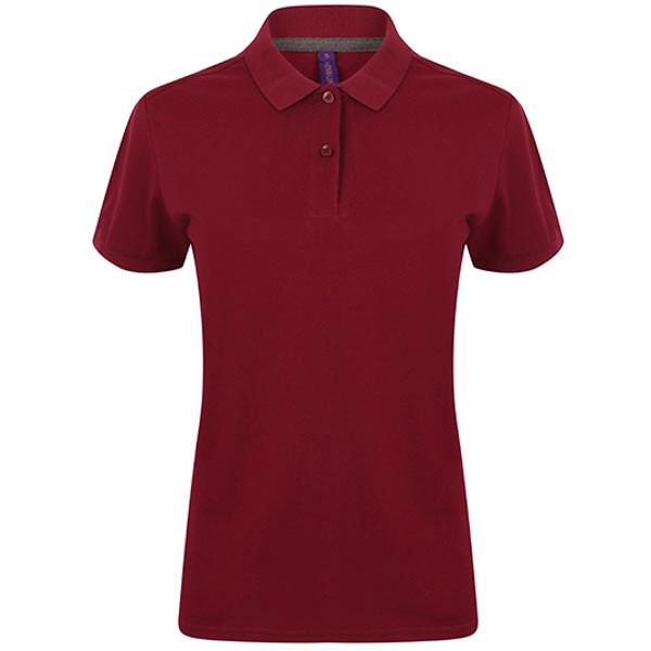 Henbury Ladies` Microfine-Piqué Polo Shirt W102