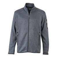 Daiber Men`s Knitted Fleece Jacket JN762 Daiber Men`s Knitted Fleece Jacket JN762