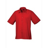 Premier Workwear Poplin Short Sleeve Shirt PW202 Premier Workwear Poplin Short Sleeve Shirt PW202