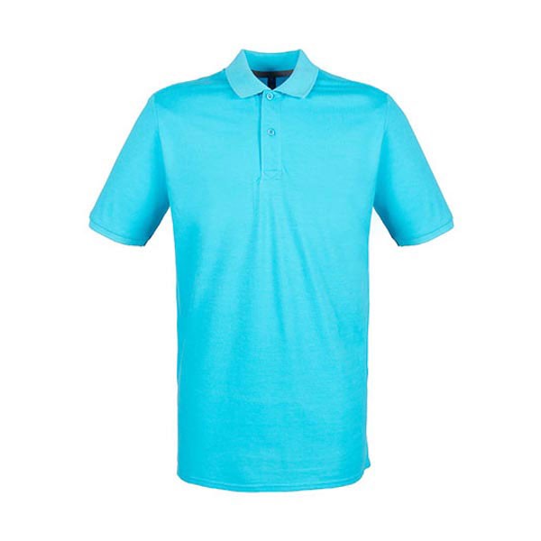 Henbury Modern Fit Cotton Microfine-Piqué Polo Shirt W101