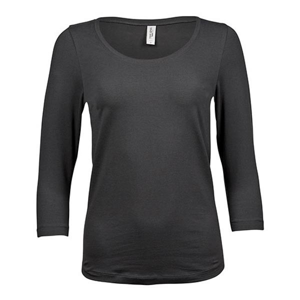 Tee Jays Ladies` Stretch 3/4 Sleeve Tee TJ460