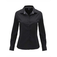 Premier Workwear Ladies` Long Sleeve Fitted Friday Bar Shirt PW314 Premier Workwear Ladies` Long Sleeve Fitted Friday Bar Shirt PW314